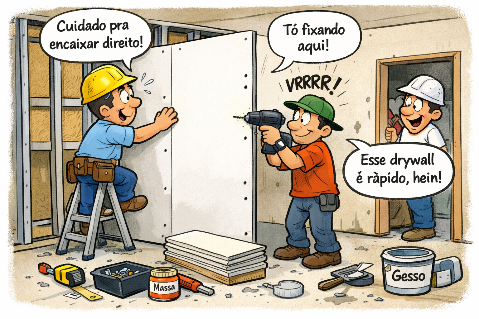 Drywall: a solução que vem conquistando o mercado da construção